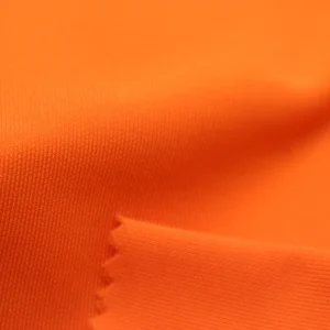 High-Twist Viscose Spandex Interlock Fabric 305GSM - main fabric view for B2B apparel sourcing