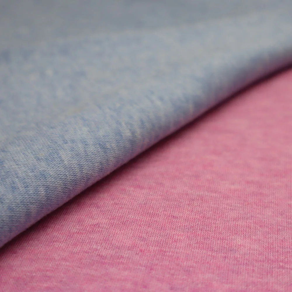 High Quality 360 Gsm Knit Fleece 68%JC 27%T 5% Sp CVC French Terry Plain Heavyweight Hoodie Sweatshirt Fabric