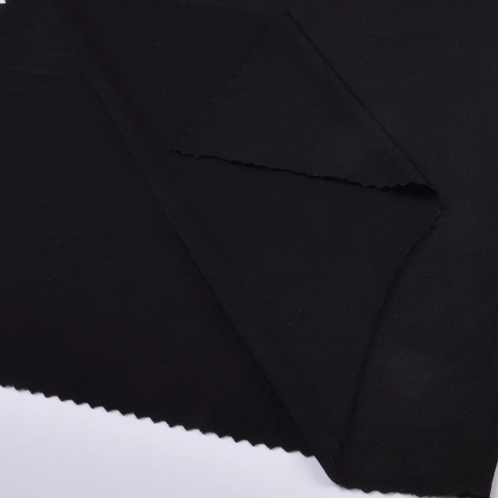 95% Viscose 5% Spandex Single Jersey Knit Fabric 160GSM - fabric detail view 3 for B2B apparel sourcing