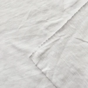Promotional Durable White Cotton Spandex French Terry Fabric Roll Knitted Plain Lightweight Fabric for Garment Use