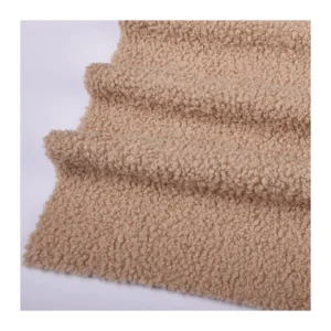 Teddy Terry Brushed Blackout Girls Winter Coat ALTAI 100% Polyester Teddy Bear Fur Fabric